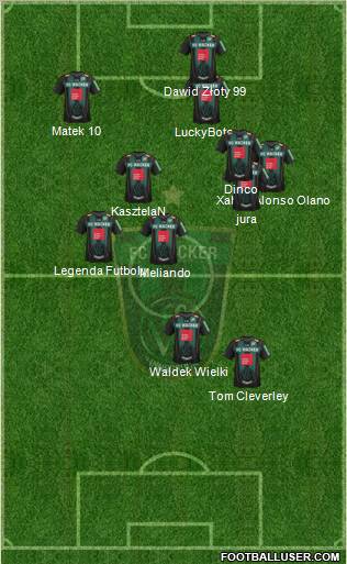 FC Wacker Innsbruck Formation 2013