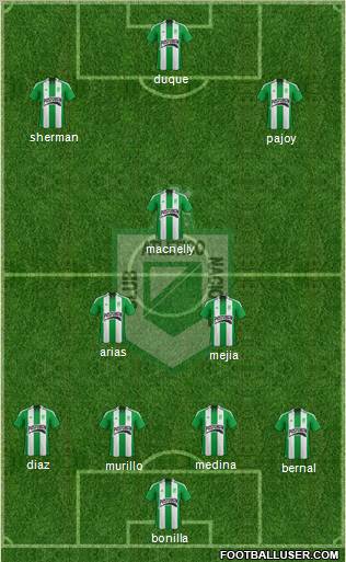 CDC Atlético Nacional Formation 2013