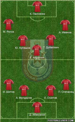 Mordovia Saransk Formation 2013
