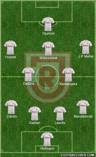 SSV Jahn 2000 Regensburg Formation 2013