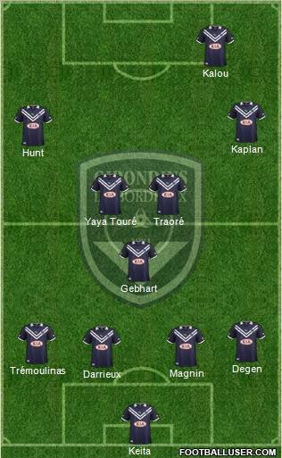 FC Girondins de Bordeaux Formation 2013