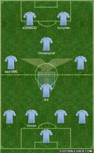 S.S. Lazio Formation 2013