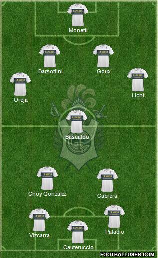 Gimnasia y Esgrima de La Plata Formation 2013