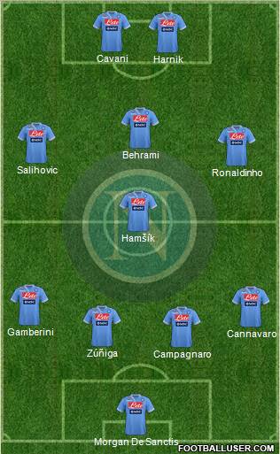 Napoli Formation 2013