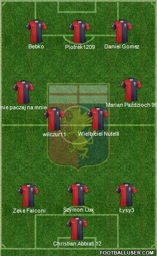 Genoa Formation 2013