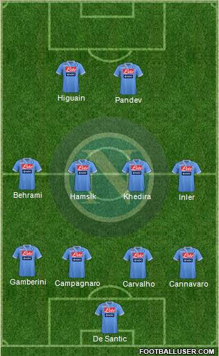 Napoli Formation 2013