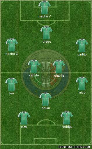 CD Audax Italiano de La Florida S.A.D.P. Formation 2013