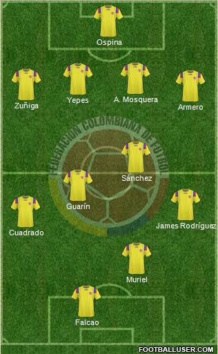 Colombia Formation 2013