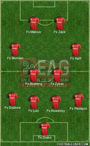 En Avant de Guingamp football formation