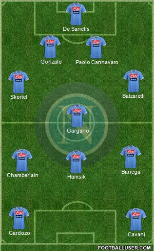 Napoli Formation 2013