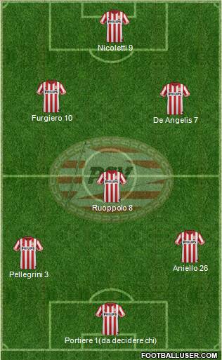 PSV Formation 2013