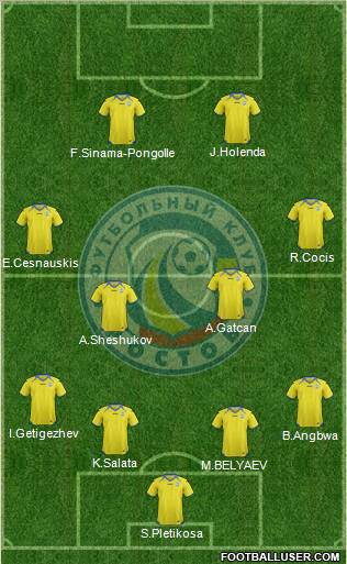 FC Rostov Formation 2013