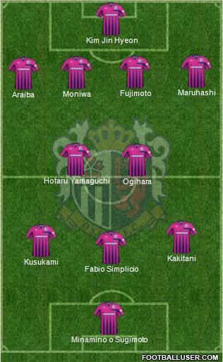 Cerezo Osaka Formation 2013