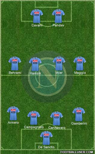 Napoli Formation 2013