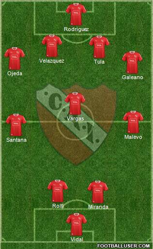 Independiente Formation 2013