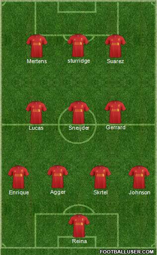 Liverpool Formation 2013