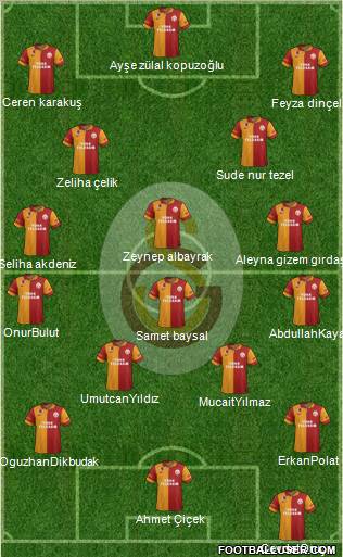 Galatasaray SK Formation 2013