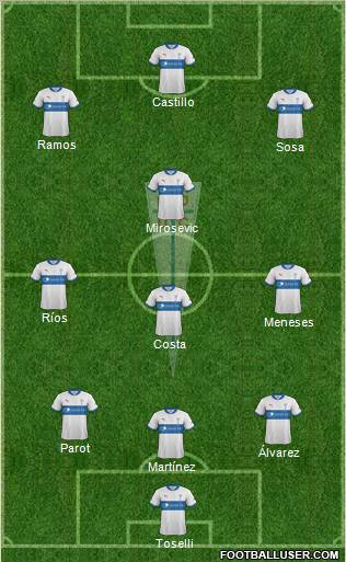 CD Universidad Católica Formation 2013