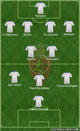 R. Zaragoza S.A.D. Formation 2013