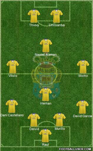 U.D. Las Palmas S.A.D. Formation 2013