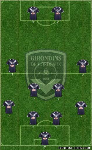 FC Girondins de Bordeaux Formation 2013