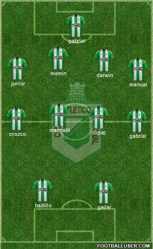 CDC Atlético Nacional Formation 2013