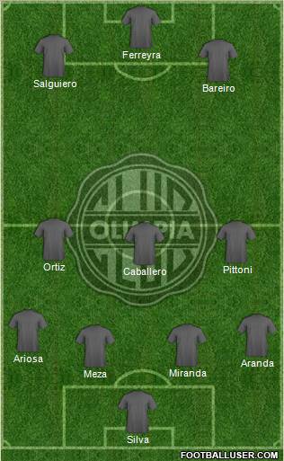 C Olimpia Formation 2013