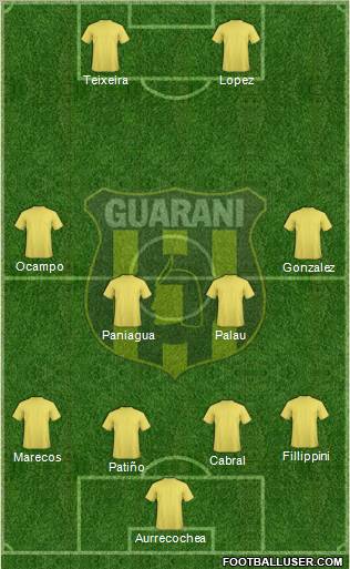 C Guaraní Formation 2013