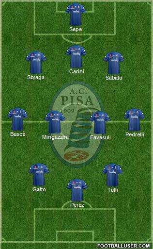 Pisa Formation 2013