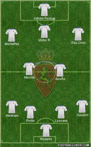 R. Zaragoza S.A.D. Formation 2013