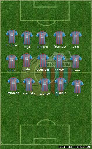 Catania Formation 2013