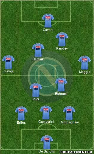Napoli Formation 2013