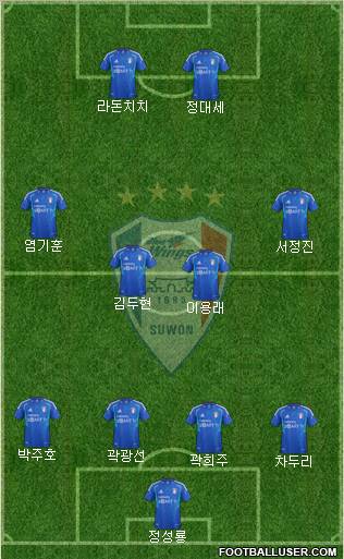 Suwon Samsung Blue Wings Formation 2013