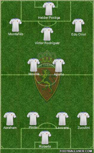 R. Zaragoza S.A.D. Formation 2013