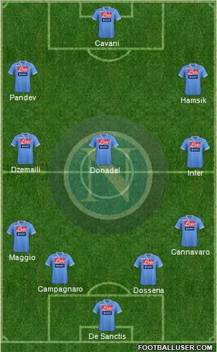 Napoli Formation 2013