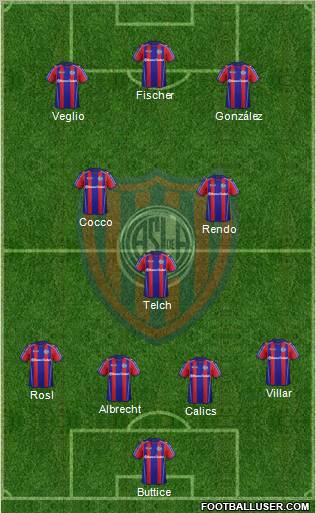 San Lorenzo de Almagro Formation 2013