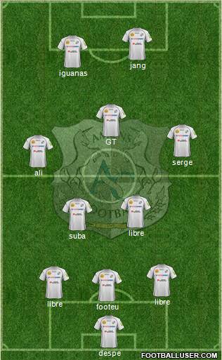 Amiens Sporting Club Football Formation 2013