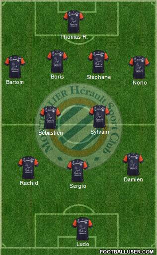 Montpellier Hérault Sport Club Formation 2013