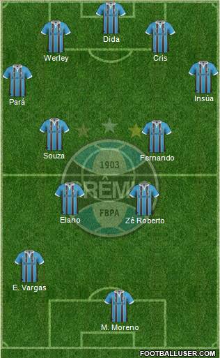 Grêmio FBPA Formation 2013