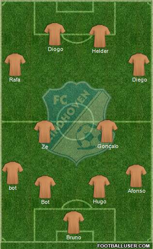 FC Eindhoven Formation 2013