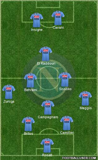 Napoli Formation 2013