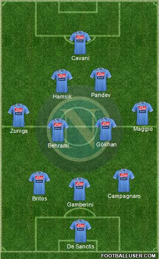 Napoli Formation 2013