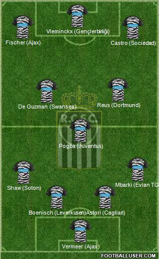 Sporting du Pays de Charleroi football formation