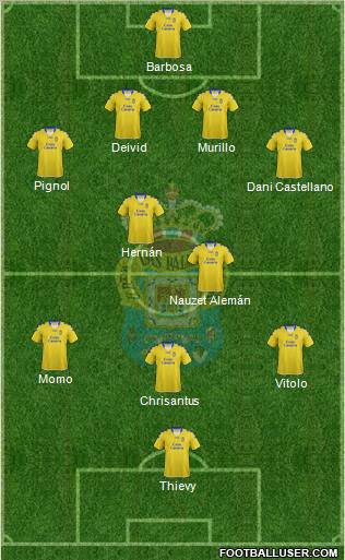 U.D. Las Palmas S.A.D. Formation 2013