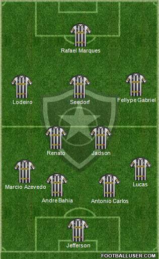 Botafogo FR Formation 2013
