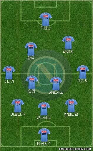 Napoli Formation 2013