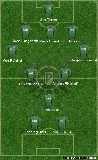 SC Preußen Münster Formation 2013