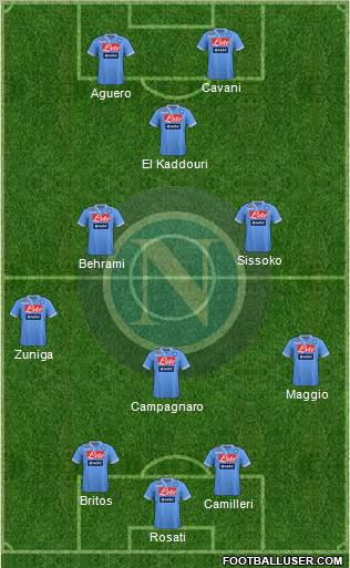 Napoli Formation 2013
