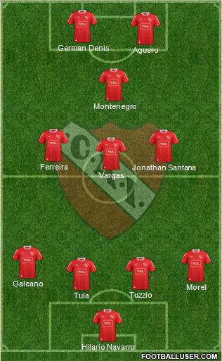 Independiente Formation 2013