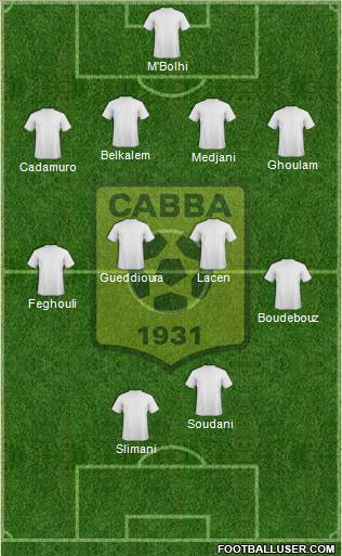 Chabab Ahly Bordj Bou Arréridj Formation 2013